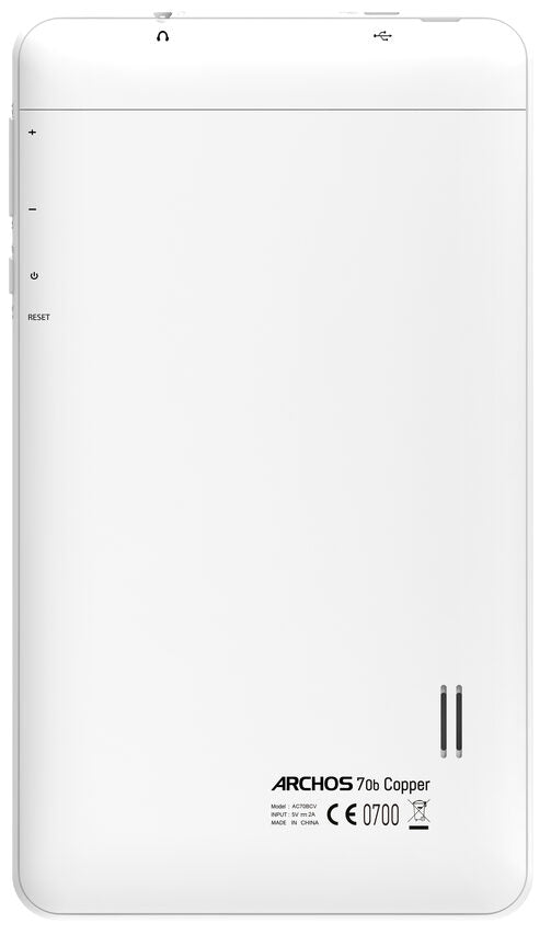 Archos Copper 70b 3G 4 GB 17,8 cm (7") Mediatek 0,5 GB Android Bianco