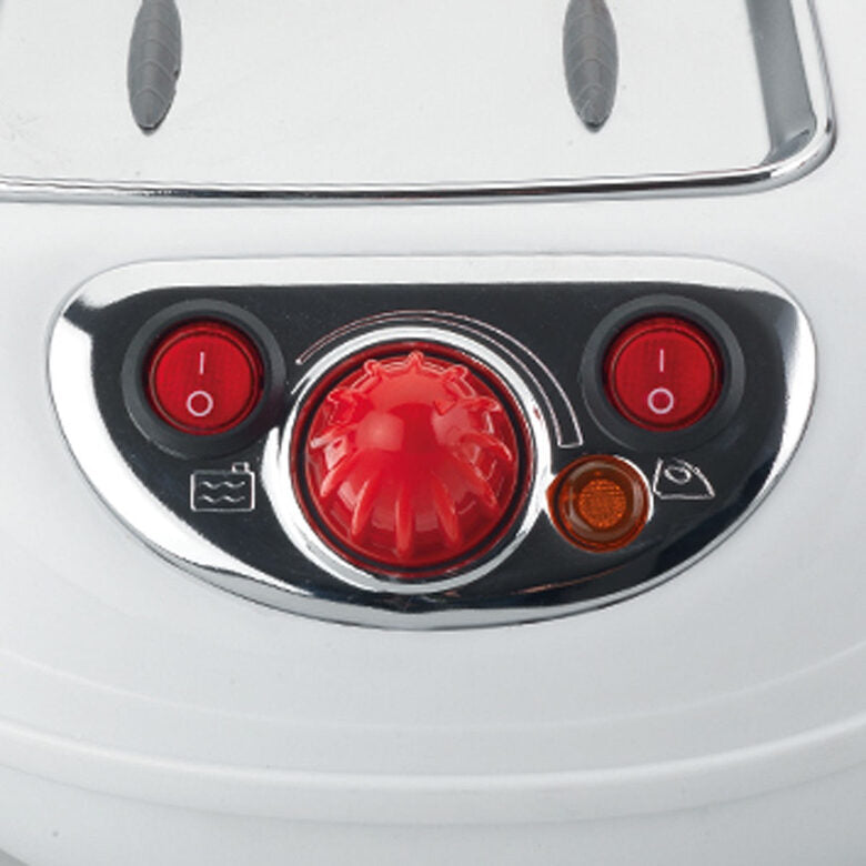 Girmi SS01 800 W 0,7 L Alluminio Rosso, Bianco