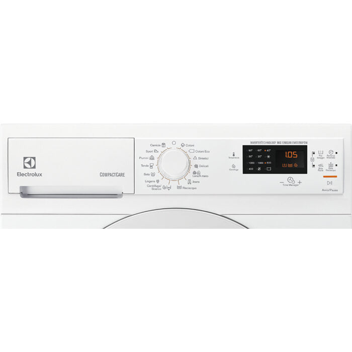 Electrolux EWS 1074 EDW Lavatrice slim