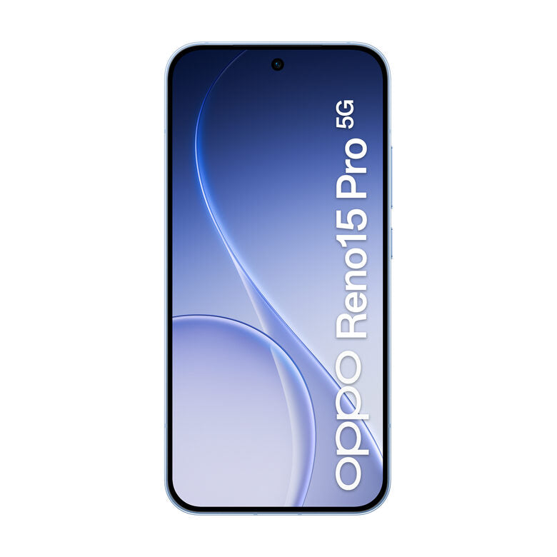 OPPO Reno15 Pro 5G AI Smartphone, Tripla fotocamera 200+50+50MP, Selfie 50MP, Display 6.32” 120HZ AMOLED FHD+, 6200mAh, RAM 12GB(Esp4GB/8GB/12GB)+ROM 512GB [Versione Italia], Aurora Blue