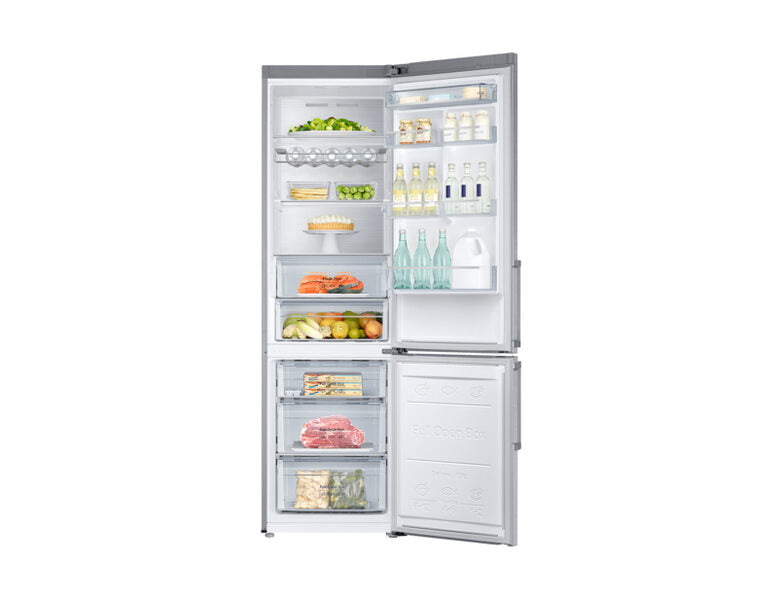 Samsung RB37J5349SL frigorifero con congelatore Libera installazione 376 L D Acciaio inossidabile