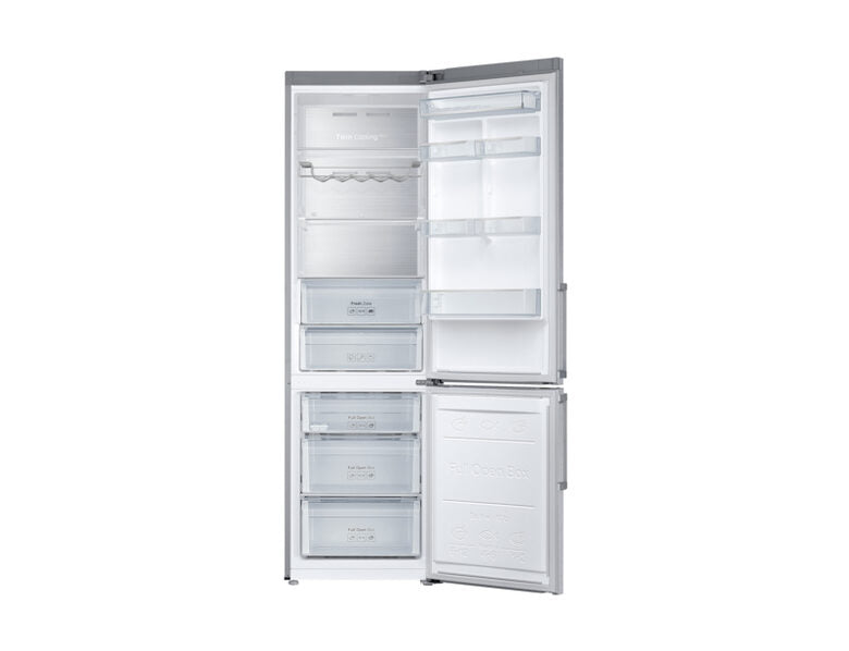 Samsung RB37J5349SL frigorifero con congelatore Libera installazione 376 L D Acciaio inossidabile