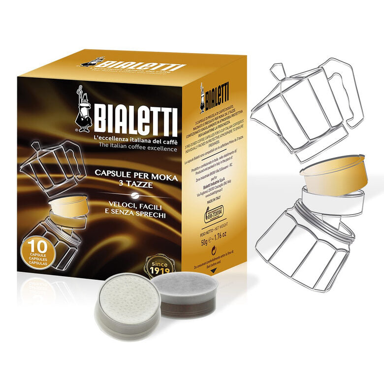 Bialetti 096080100 capsula e cialda da caffè Capsule caffè 10 pz