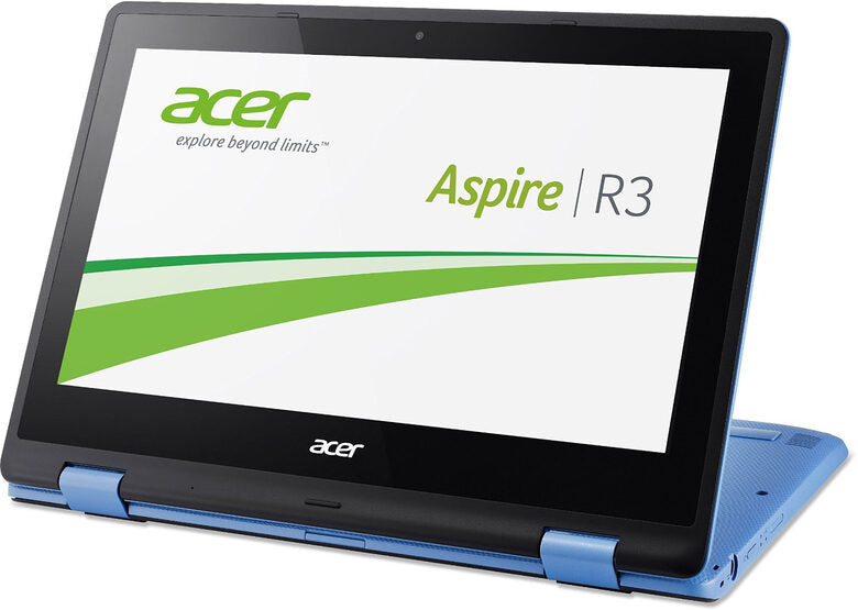 Acer Aspire R 11 R3-131T-C2CB Ibrido (2 in 1) 29,5 cm (11.6") Touch screen Intel® Celeron® 2 GB DDR3L-SDRAM 32 GB Flash Windows 8.1 Nero, Blu