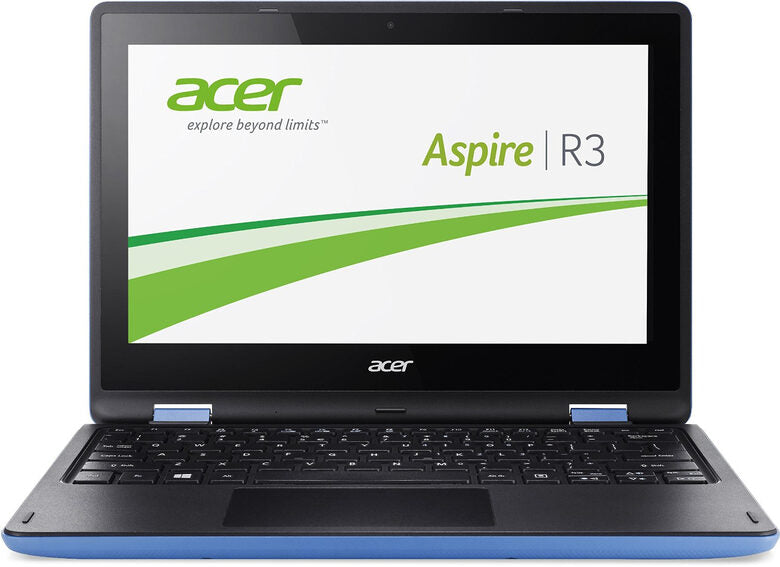 Acer Aspire R 11 R3-131T-C2CB Ibrido (2 in 1) 29,5 cm (11.6") Touch screen Intel® Celeron® 2 GB DDR3L-SDRAM 32 GB Flash Windows 8.1 Nero, Blu