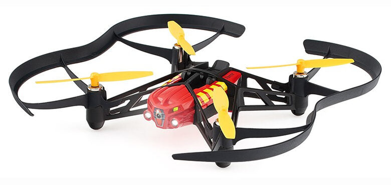 Parrot Airborne Night Blaze Drone  4 rotori 640 x 480 Pixel Nero, Rosso, Giallo
