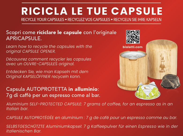 Bialette Capsule Roma 72 Pezzi