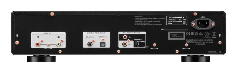 Marantz CD 70 Lettore CD Hi-Fi con DAC Integrato e USB-A Nero