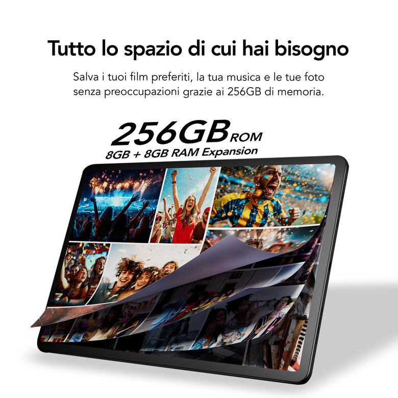 TCL NXTPAPER 11 Plus Mediatek 256 GB 29,2 cm (11.5") 8 GB Wi-Fi 5 (802.11ac) Android 15 Grigio