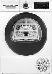 Bosch WQG233d1II Serie 6 Asciugatrice A Libera Installazione 8 Kg, Pompa Di Calore, Auto Dry, Filtro Easy Clean, Classe C, Bianco