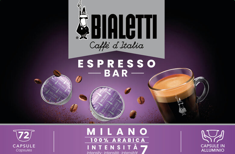 Bialette Capsule Milano 72 Pezzi