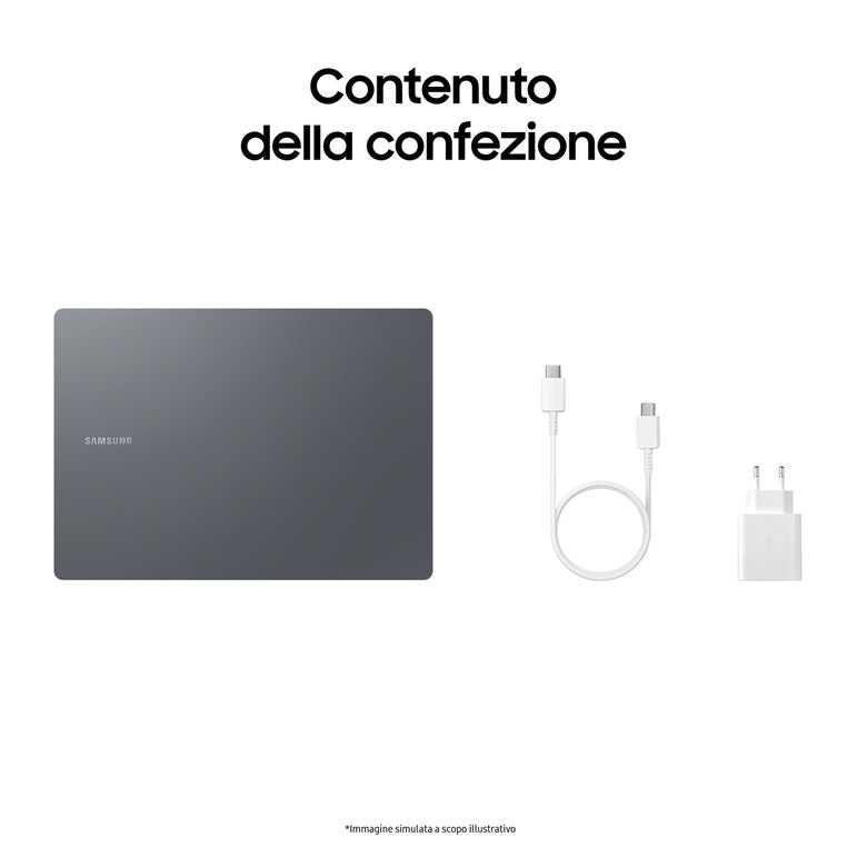 Samsung Galaxy Book4 Pro Laptop, Intel® Core™ Ultra 5 125H, 16GB RAM, 512GB SSD, 14" Dynamic AMOLED 2X touch, Windows 11 Home, Moonstone Gray