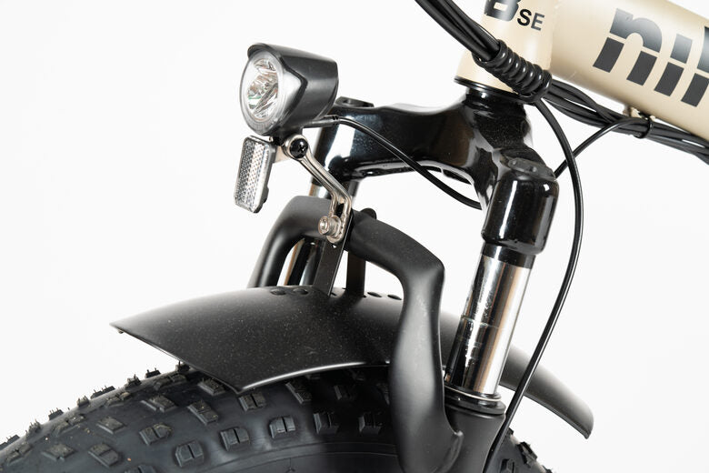 Nilox E-Bike X8 SE Bici Elettrica Pedalata Assistita Pieghevole Gomme 20" Fat, Doppio Freno a Disco