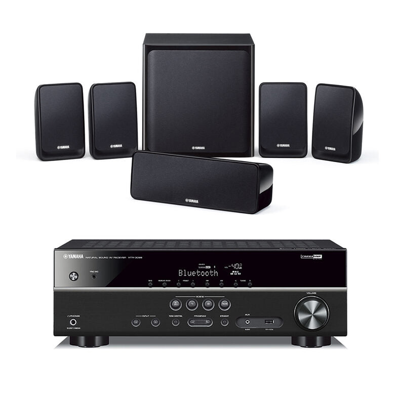 Yamaha YHT-2920 sistema home cinema 5.1 canali 135 W Compatibilità 3D Nero