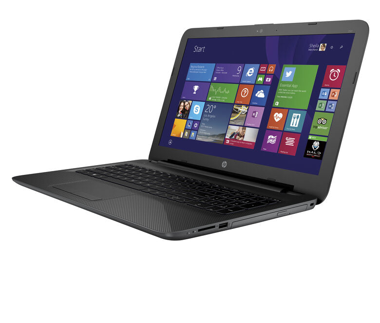 HP 250 G4 Computer portatile 39,6 cm (15.6") Intel® Celeron® 4 GB DDR3L-SDRAM 500 GB HDD Wi-Fi 4 (802.11n) Windows 10 Home Nero, Grigio
