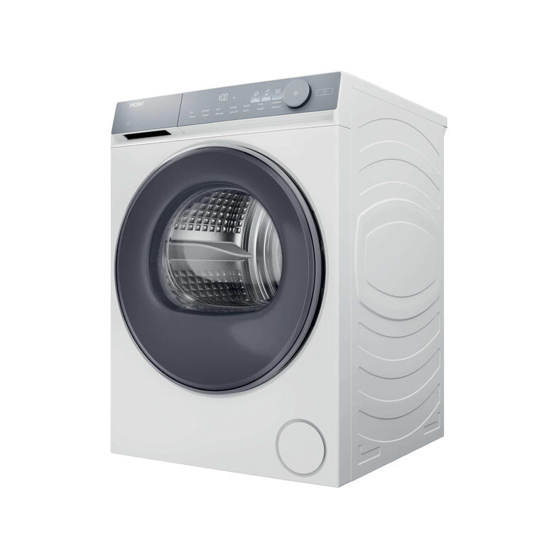 Haier HD90-A367U1-IT X Serie 7 Asciugatrice A Libera Installazione 9 Kg, AI PowerInverter, I-Refresh, Wi-Fi, Smart AI, Classe A, Bianco