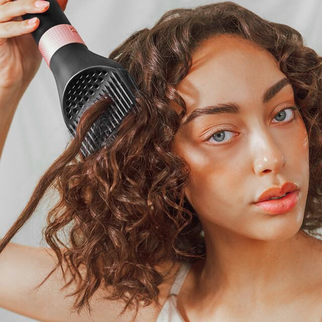 Cecotec Bamba CeramicCare 14in1 Asciugacapelli AirGlam Kit per lo styling dei capelli Nero 1400 W 1,8 m