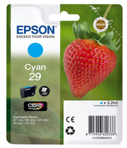 Epson Strawberry 29 C cartuccia d'inchiostro 1 pz Originale Resa standard Ciano