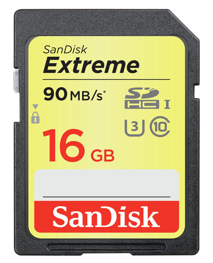 SanDisk Extreme 16 GB SDHC UHS-I Classe 10