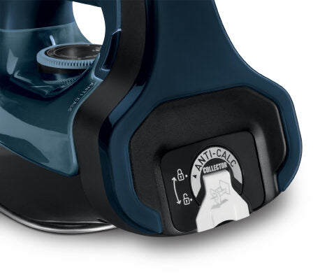 Rowenta Everlast Anticalc DW7110 Ferro da stiro a secco e a vapore 2700 W Nero, Blu