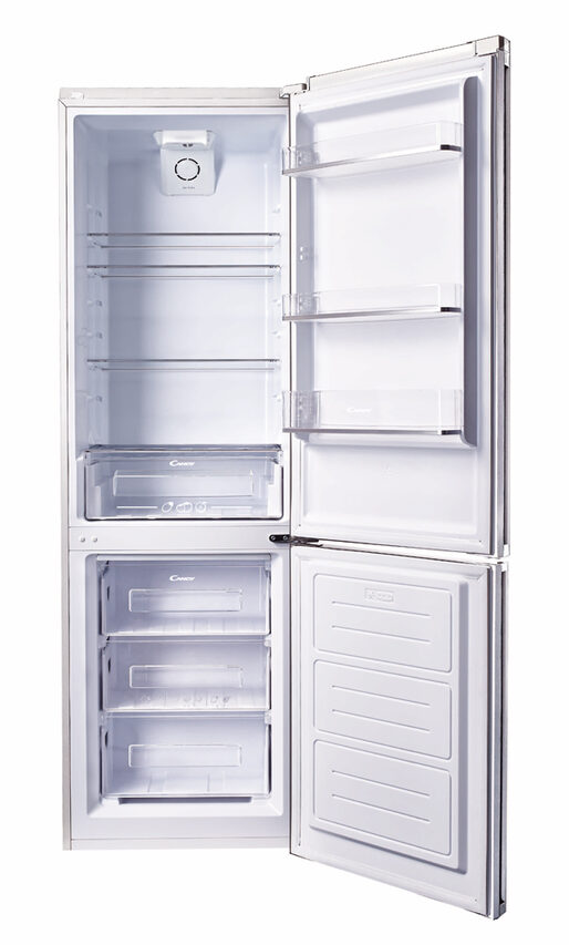 Candy CCBS 6182 WHV/1 frigorifero con congelatore Libera installazione 305 L Acciaio inossidabile