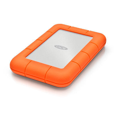 LaCie Rugged Mini disco rigido esterno 2000 GB Arancione, Argento