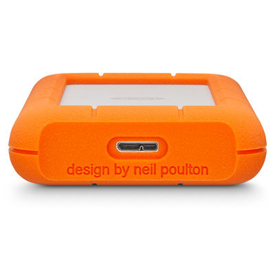 LaCie Rugged Mini disco rigido esterno 2000 GB Arancione, Argento
