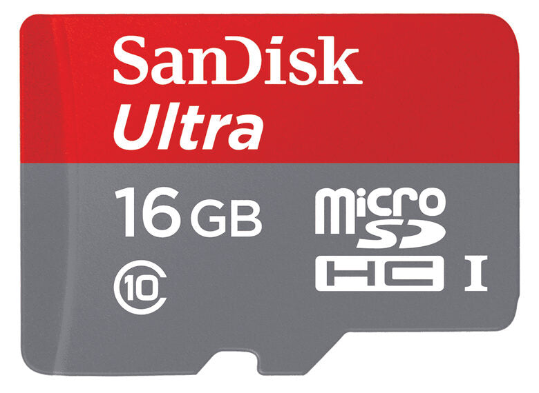 SanDisk 16GB Ultra microSDHC memoria flash UHS-I Classe 10