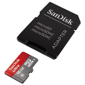 SanDisk 16GB Ultra microSDHC memoria flash UHS-I Classe 10