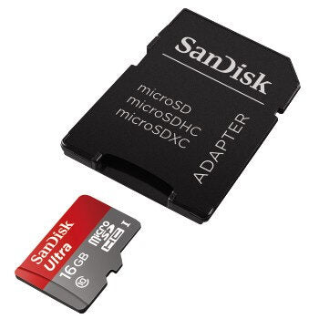 SanDisk 16GB Ultra microSDHC memoria flash UHS-I Classe 10