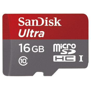 SanDisk 16GB Ultra microSDHC memoria flash UHS-I Classe 10