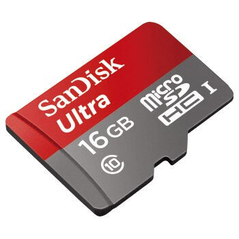 SanDisk 16GB microSDHC Ultra memoria flash UHS-I Classe 10