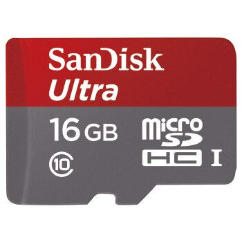 SanDisk 16GB microSDHC Ultra memoria flash UHS-I Classe 10