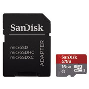 SanDisk 16GB microSDHC Ultra memoria flash UHS-I Classe 10