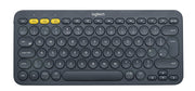 Logitech K380 Multi-Device tastiera Bluetooth QWERTY Italiano Grigio