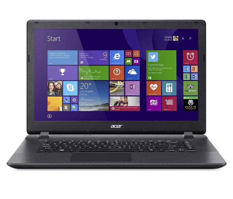 Acer Aspire E ES1-520-32BE Computer portatile 39,6 cm (15.6") AMD E 4 GB DDR3L-SDRAM 500 GB HDD Windows 10 Home Nero