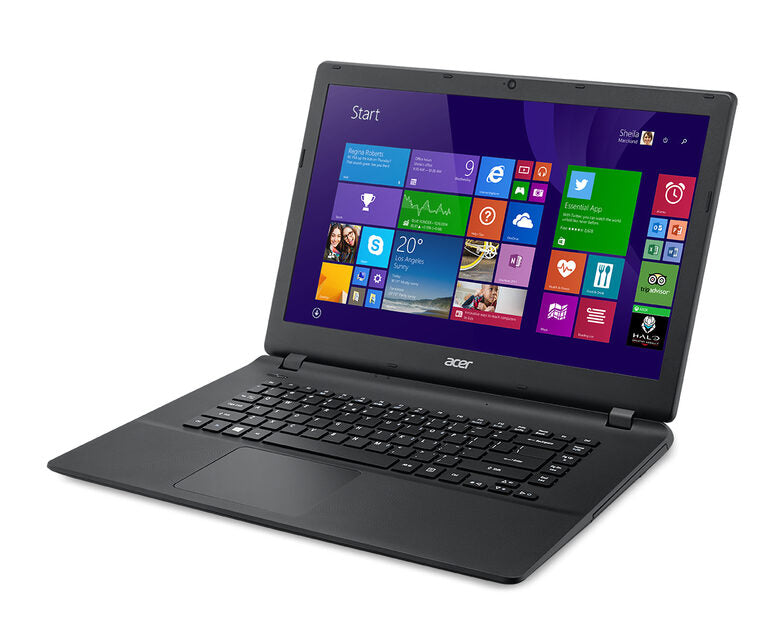 Acer Aspire E ES1-520-32BE Computer portatile 39,6 cm (15.6") AMD E 4 GB DDR3L-SDRAM 500 GB HDD Windows 10 Home Nero
