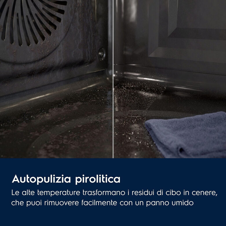 Electrolux Forno Incasso Pirolitico Classe A++ 60 Cm EOF4P0PX2