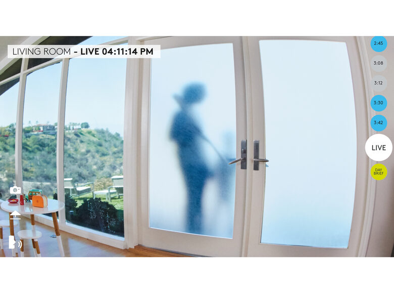 Logitech Circle Telecamera di sicurezza IP Interno Sferico Pavimento