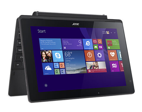 Acer Aspire Switch 10 E SW3-013-16WJ Computer portatile 25,6 cm (10.1") Touch screen Intel Atom® 2 GB DDR3L-SDRAM 32 GB Flash Windows 8.1 Nero