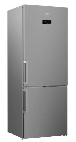 Beko RCNE520E41ZX frigorifero con congelatore Libera installazione 474 L Acciaio inossidabile