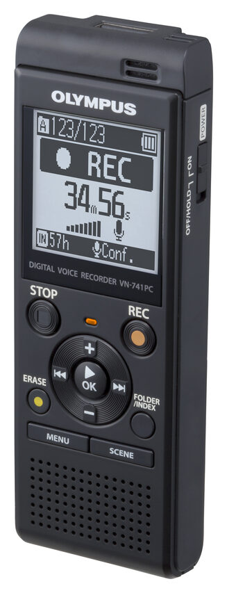 Olympus VN-741PC Memoria interna Nero