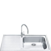 Smeg LEH150S lavello Lavello montato su piano Rettangolare Acciaio inossidabile