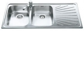 Smeg APM116D lavello Lavello montato su piano Rettangolare Acciaio inossidabile