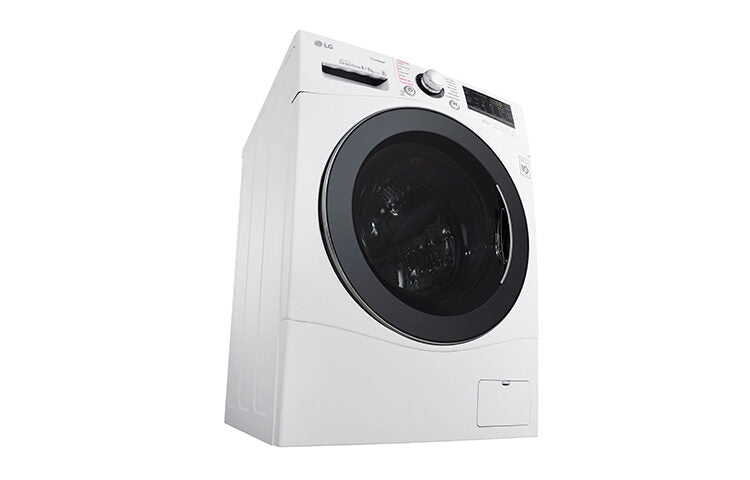 LG FH4A8FDH2N lavasciuga Libera installazione Caricamento frontale Nero, Bianco