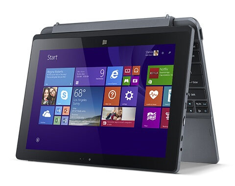 Acer One 10 S1002-124H Ibrido (2 in 1) 25,6 cm (10.1") Touch screen Intel Atom® 2 GB DDR3L-SDRAM 32 GB Flash Windows 10 Home Grigio
