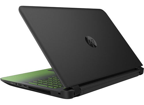 HP Pavilion 15-ak002nl Computer portatile 39,6 cm (15.6") Intel® Core™ i7 della sesta generazione 8 GB DDR3L-SDRAM 1000 GB HDD NVIDIA® GeForce® GTX 950M Windows 10 Home Nero, Verde