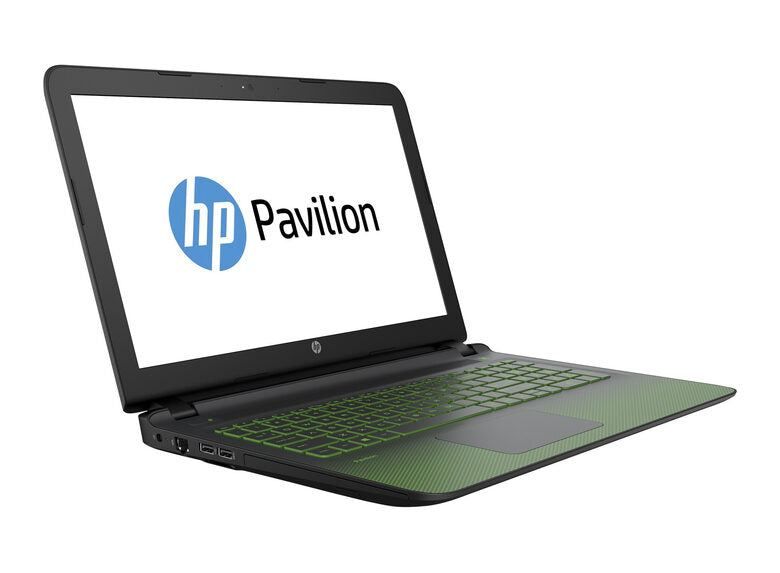 HP Pavilion 15-ak002nl Computer portatile 39,6 cm (15.6") Intel® Core™ i7 della sesta generazione 8 GB DDR3L-SDRAM 1000 GB HDD NVIDIA® GeForce® GTX 950M Windows 10 Home Nero, Verde