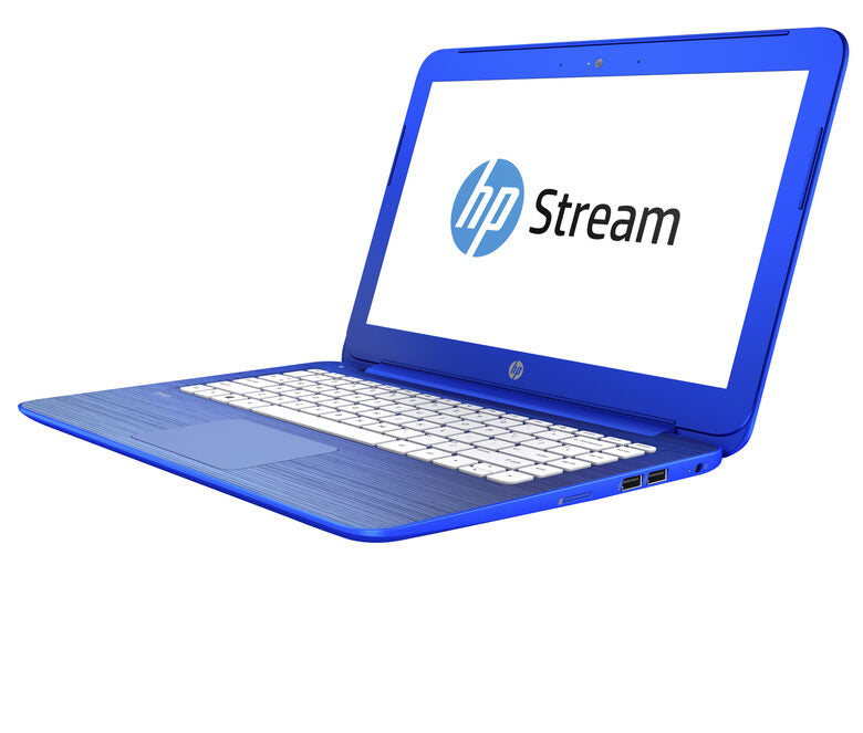 HP Stream 13-c100nl Computer portatile 33,8 cm (13.3") HD Intel® Celeron® 2 GB DDR3L-SDRAM 32 GB eMMC Windows 10 Home Blu