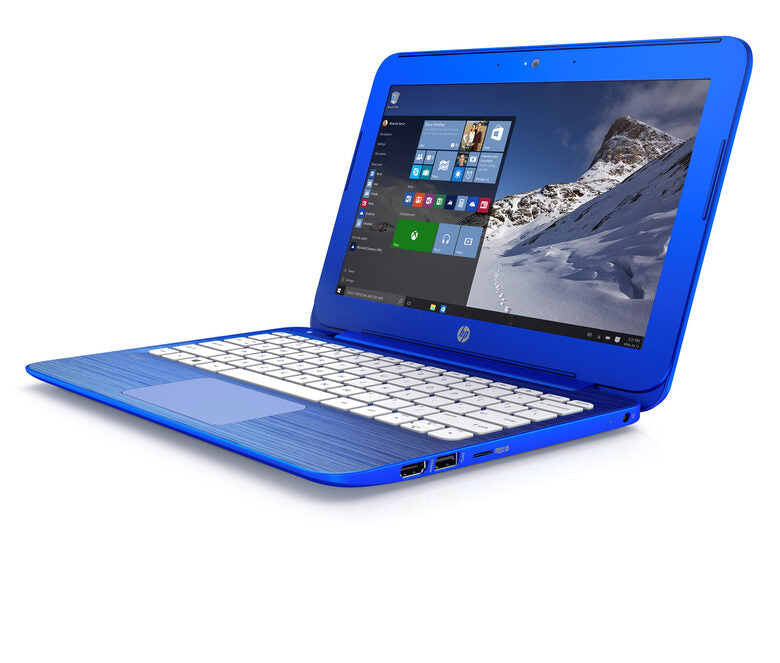 HP Stream 13-c100nl Computer portatile 33,8 cm (13.3") HD Intel® Celeron® 2 GB DDR3L-SDRAM 32 GB eMMC Windows 10 Home Blu